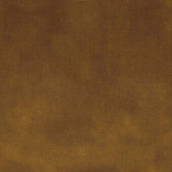 Fabric swatch in yellow ochre with a mottled texture and horizontal striations, matte finish, from the Miniforms Peplo Toledo Mercis collection.